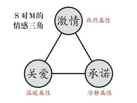 字母圈思慕中S对M的情感